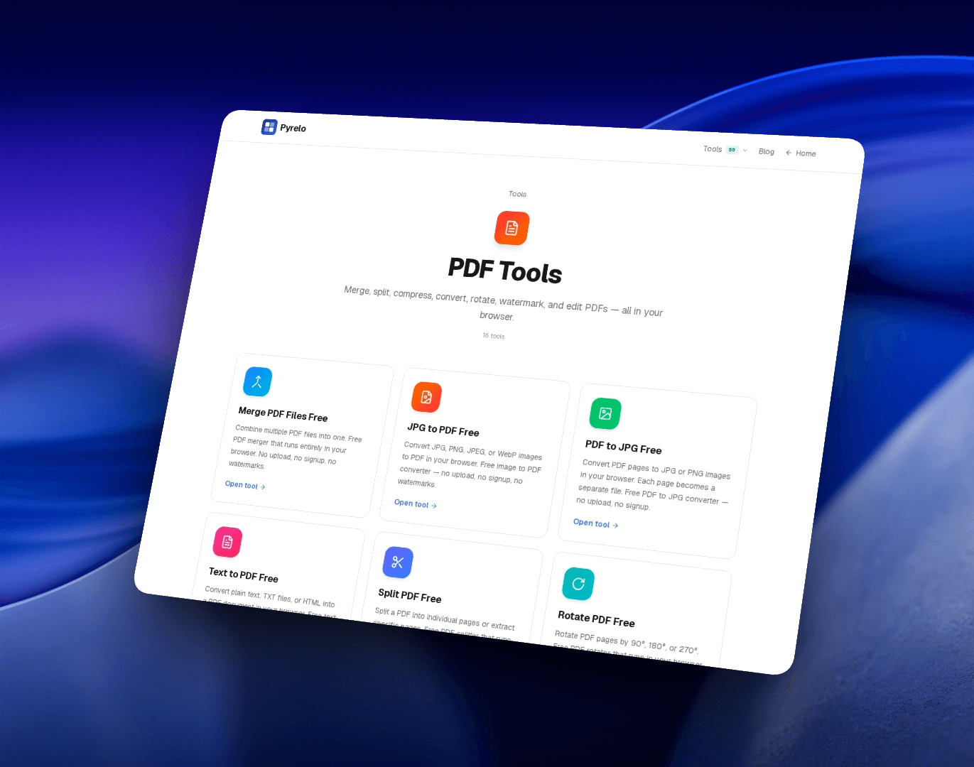 PDF tools
